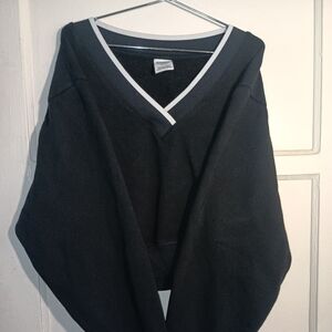 Victoria Secret Black Crop Top Sweater